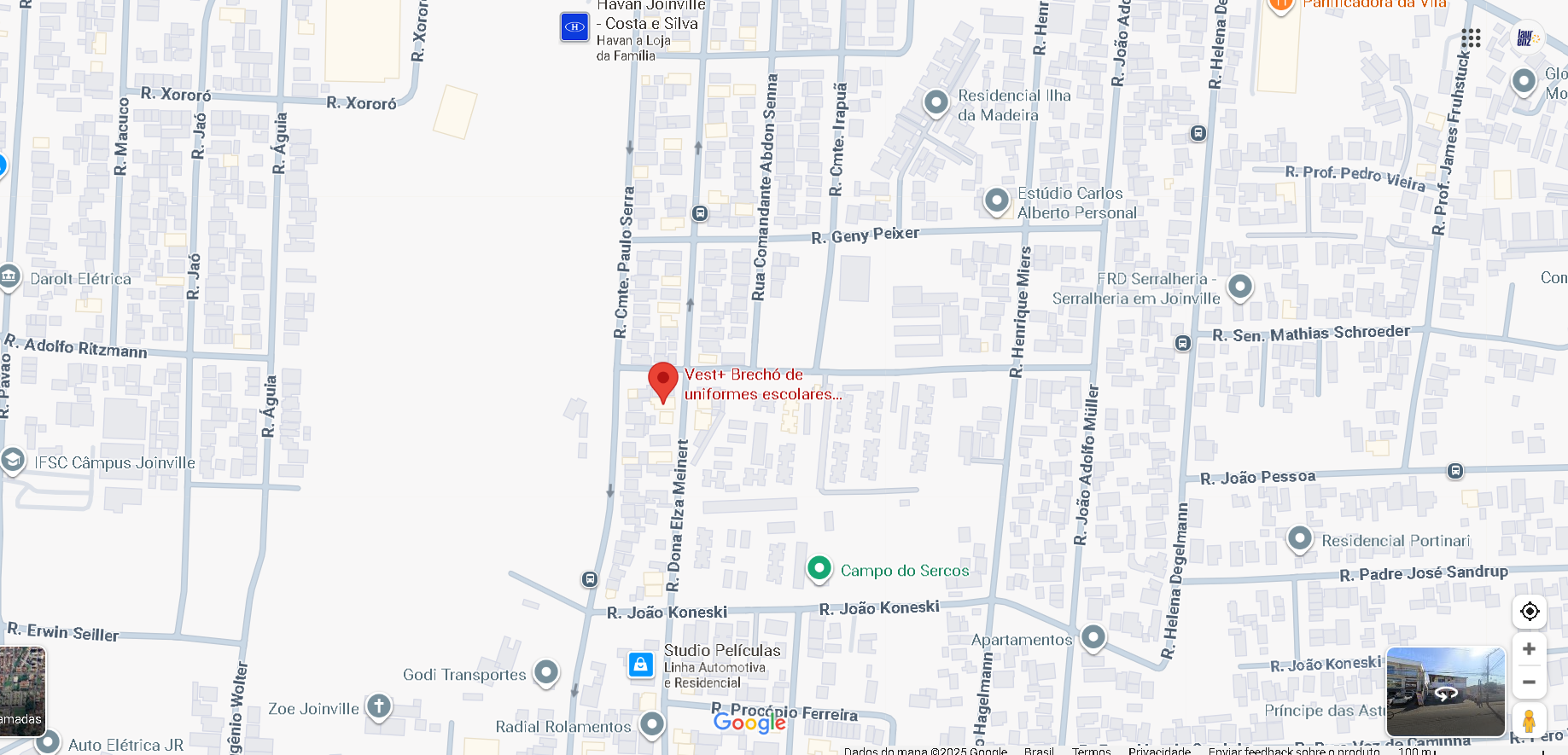 Encontrar brechó em Joinville